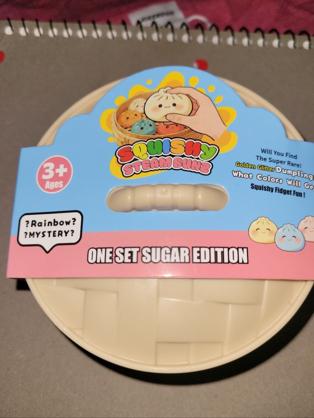 One Set Sugar Edition mystery fidget toy, which features a soft, squeezable toy